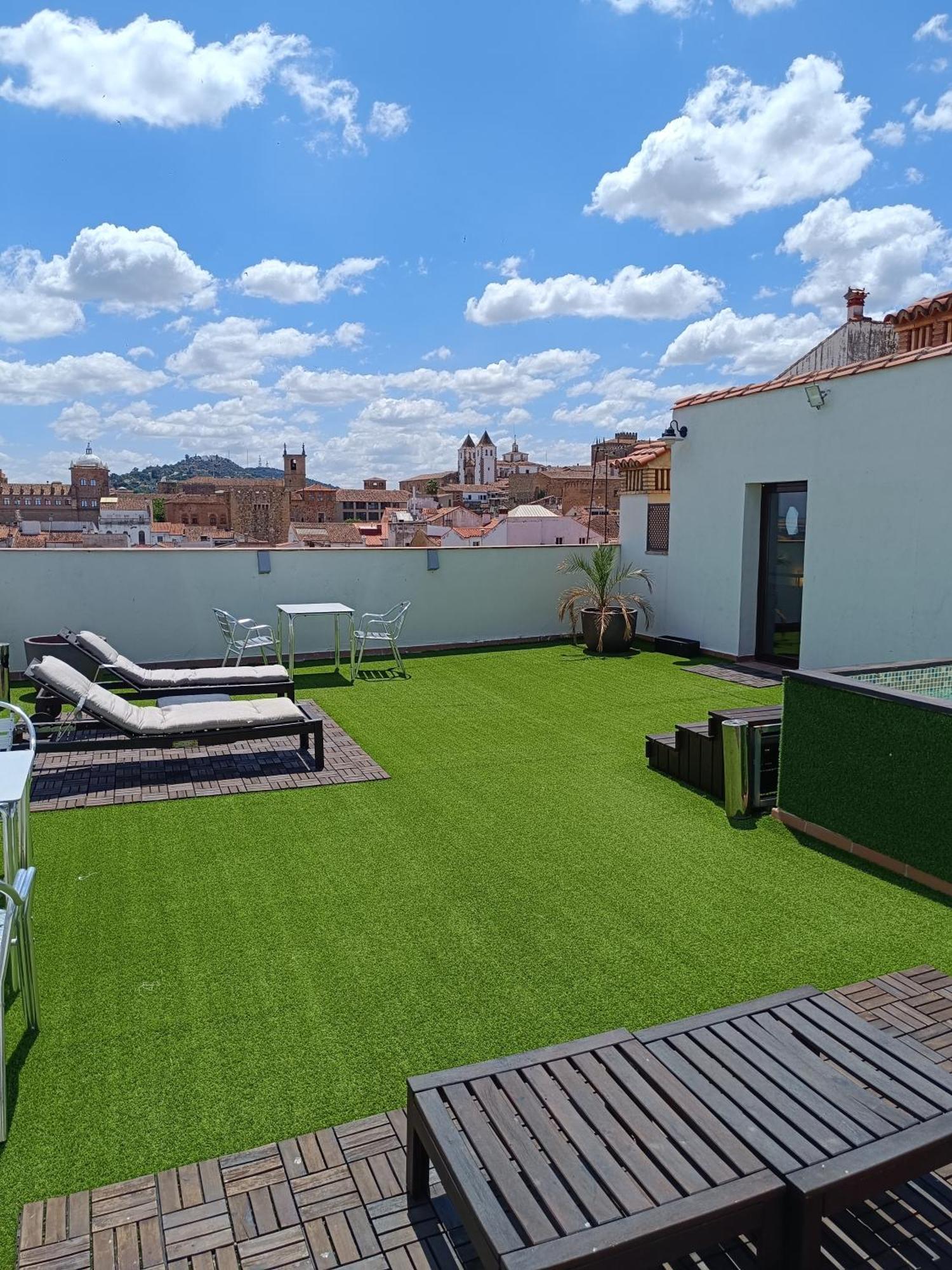 Apartamentos Al-Qazeres Luxury La Concepcion Caceres Ngoại thất bức ảnh